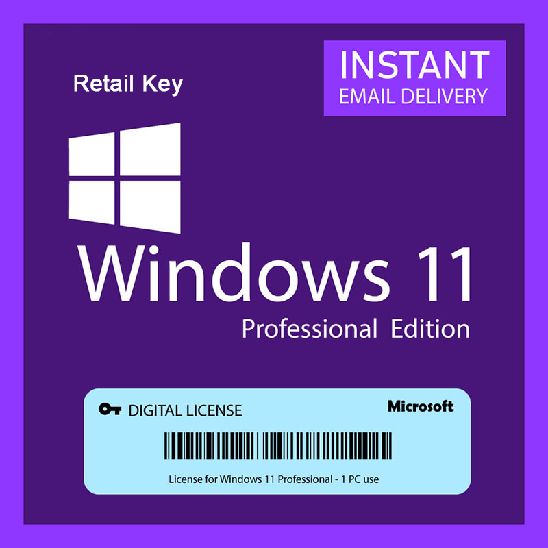 Windows 11 Pro - clé d’activation - 1 PC - Tounsi xYz